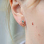 Load image into Gallery viewer, Aquamarine and Diamond Jellyfish Earrings - Art + Soul Gallery