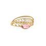 Load image into Gallery viewer, Pink Tourmaline Open Eye Sunrise Ring