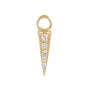 Load image into Gallery viewer, Point Plaque with White Diamonds