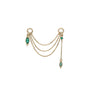 Load image into Gallery viewer, Dala Add-on Emerald Plaque (Left Ear)