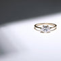 Load image into Gallery viewer, East-West Diamond Solitaire Ring Mounting