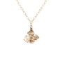 Load image into Gallery viewer, Single Hydrangea Necklace w/ Diamond
