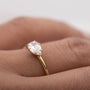 Load image into Gallery viewer, East-West Diamond Solitaire Ring Mounting