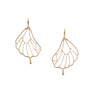 Load image into Gallery viewer, Gold Papillon Earrings
