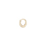 Load image into Gallery viewer, 9k yellow gold tapered huggie hoop