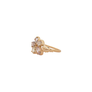 Balsam Antique Floret Diamond Ring