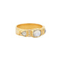 Load image into Gallery viewer, Moonstone & Diamond Totem Ring