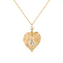 Load image into Gallery viewer, Twin Flame Necklace with Heart Moonstone