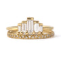 Load image into Gallery viewer, Engraved Geometric Diamond Eternity Band | Art + Soul Gallery
