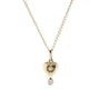 Load image into Gallery viewer, Pink Tourmaline and Diamond Byrdie Necklace