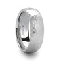 Load image into Gallery viewer, Chandler Hammered White Tungsten Band | Art + Soul Gallery
