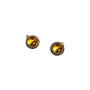 Load image into Gallery viewer, Citrine and Diamond Studs