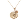Load image into Gallery viewer, Feminine Power Artifact Pendant w/ Pink Sapphire Gratitude Star Charm
