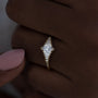 Load image into Gallery viewer, Dainty Deco Ring with Marquise Diamond