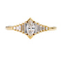 Load image into Gallery viewer, Dainty Deco Ring with Marquise Diamond