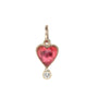 Load image into Gallery viewer, Pink Tourmaline and Diamond Byrdie Necklace