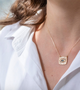 Load image into Gallery viewer, Tourmaline Eye and Diamonds Pendant
