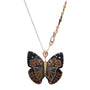 Load image into Gallery viewer, Mixed Metal Kamehameha Butterfly Pendant

