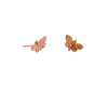 Load image into Gallery viewer, Rose Gold Tiny Asterope Butterfly Studs
