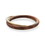 Load image into Gallery viewer, Gold and Wood Interlocking Bangle | Art + Soul Gallery