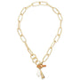 Load image into Gallery viewer, Gold Malindi Charm Collar Necklace | Art + Soul Gallery