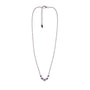Load image into Gallery viewer, Polvere de Sogni Ruthenium Plated Sterling Silver Multi Circle Necklace
