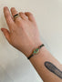 Load image into Gallery viewer, Evil Eye + Green Multi Braided Cord Bracelet
