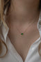 Load image into Gallery viewer, Emerald and Diamond Stella Necklace
