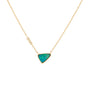 Load image into Gallery viewer, Opal &amp; Three Diamonds Necklace
