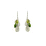 Load image into Gallery viewer, Citrine, Peridot, &amp; Chrome Diopside Earrings in Silver
