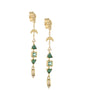 Load image into Gallery viewer, Tourmaline Totem Earrings
