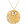 Load image into Gallery viewer, Sun and Moon Sapphire and Diamond Necklace

