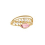 Load image into Gallery viewer, Pink Tourmaline Open Eye Sunrise Ring
