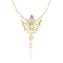 Load image into Gallery viewer, Diamond and Moonstone Phoenix Necklace
