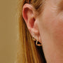 Load image into Gallery viewer, Mudra Ojo Diamond Spinner Clicker Hoop
