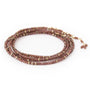 Load image into Gallery viewer, 14K Gold Wrap Confetti Bracelet / Necklace with Multiple Stone Options
