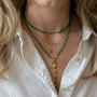 Load image into Gallery viewer, Tiny Trio Emerald Charm
