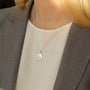 Load image into Gallery viewer, Silver Lights Teardrop Pendant
