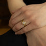 Load image into Gallery viewer, Rounded Nesting Band w/ DIamonds
