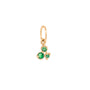 Load image into Gallery viewer, Tiny Trio Emerald Charm
