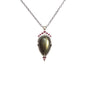 Load image into Gallery viewer, Labradorite &amp; Pink Sapphire Pendant
