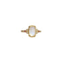 Load image into Gallery viewer, Moonstone Ring with Diamonds and Rubies
