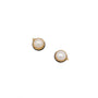 Load image into Gallery viewer, Pearl Stud Earring with Diamond Accent
