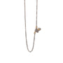 Load image into Gallery viewer, Tiny Migration Asterope Necklace in Silver and Yellow Gold
