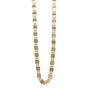 Load image into Gallery viewer, 14k yellow gold 18" flat link satin finish chain by Ananda Khalsa
