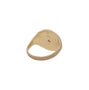 Load image into Gallery viewer, Diamond Evil Eye Signet Ring
