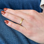 Load image into Gallery viewer, Gold Hammered Band 3mm
