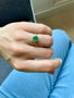 Load image into Gallery viewer, Emerald and Diamonds Ring
