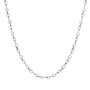 Load image into Gallery viewer, Sterling Silver Mini Double Beam Chain Necklace with Signature Tusk Clasp - Art + Soul Gallery
