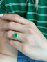 Load image into Gallery viewer, Emerald and Diamonds Ring

